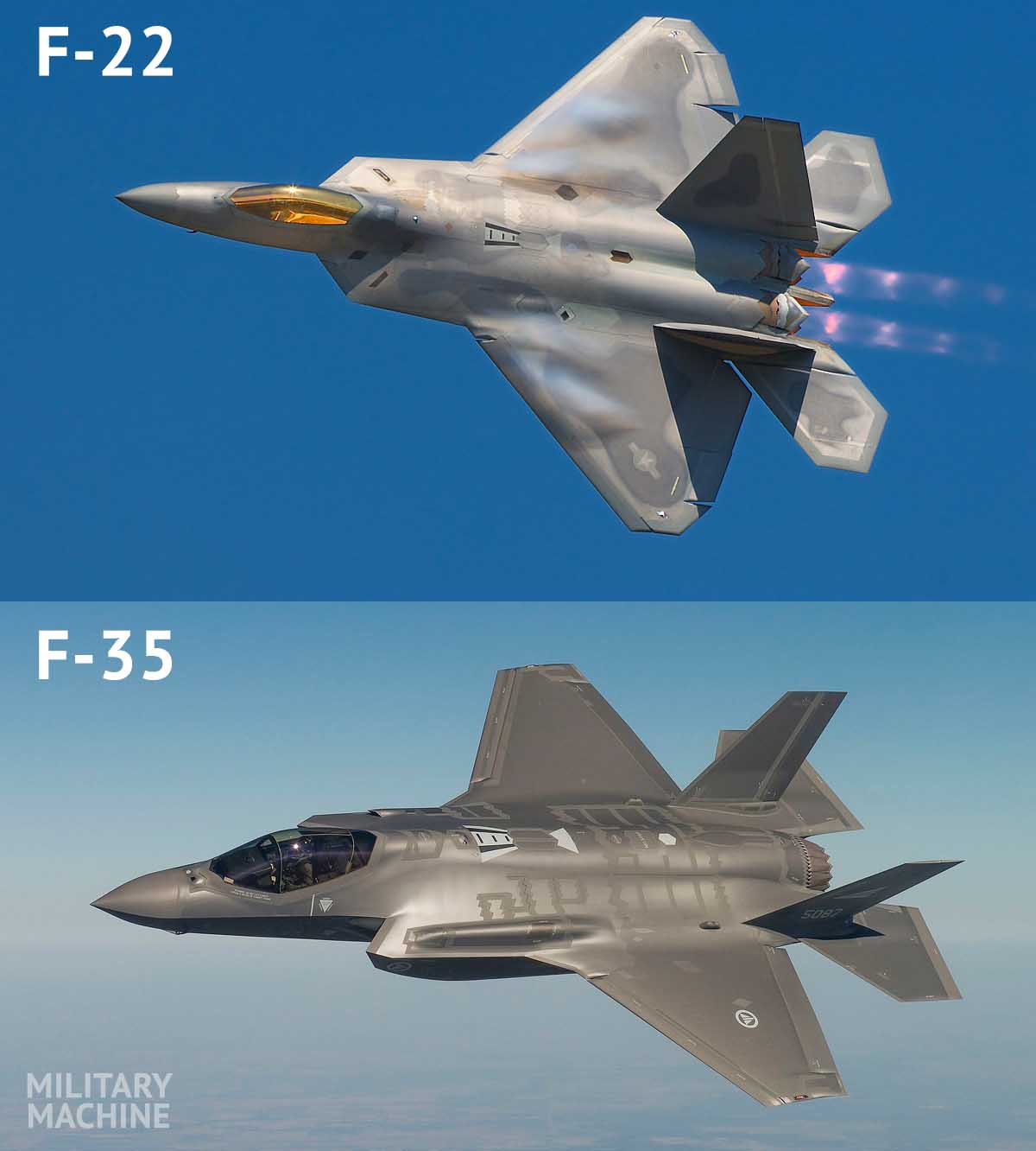 F-22 Raptor versus F-35 Lightning II