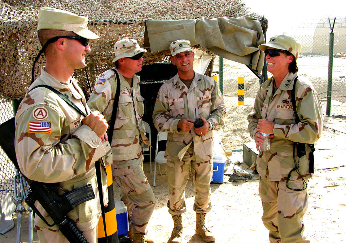 Desert Camouflage Uniform Kuwait