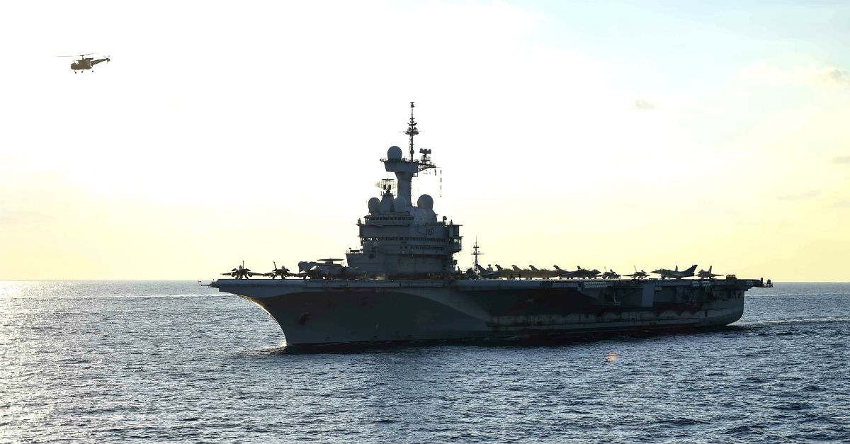French Aircraft Carrier FS Charles de Gaulle (R 91)