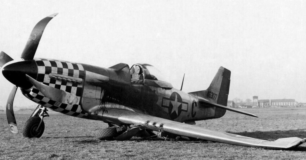 P-51 Crash Landing