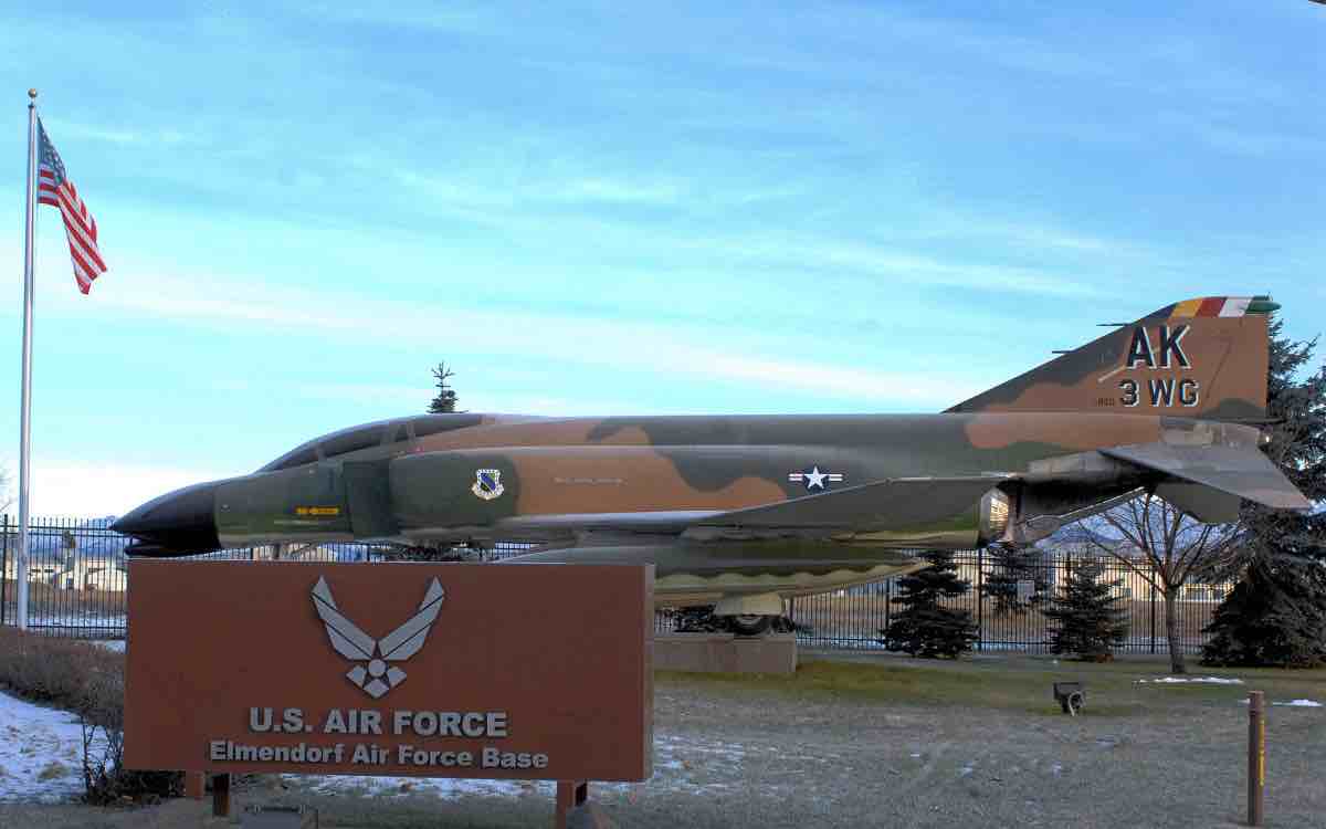 Elmendorf Air Force Base, Air Force base locations