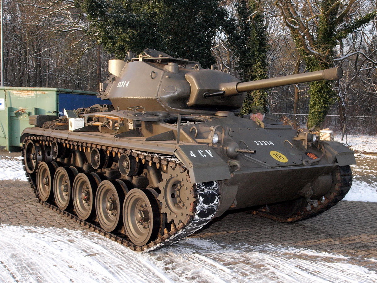 Chaffee M24, military tanks for sale to civilians